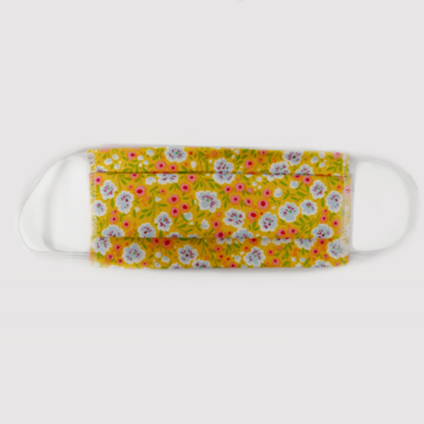 Masque motif floral adulte – Image 3