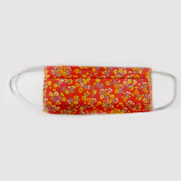 Masque motif floral adulte – Image 4