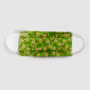 Masque motif floral adulte